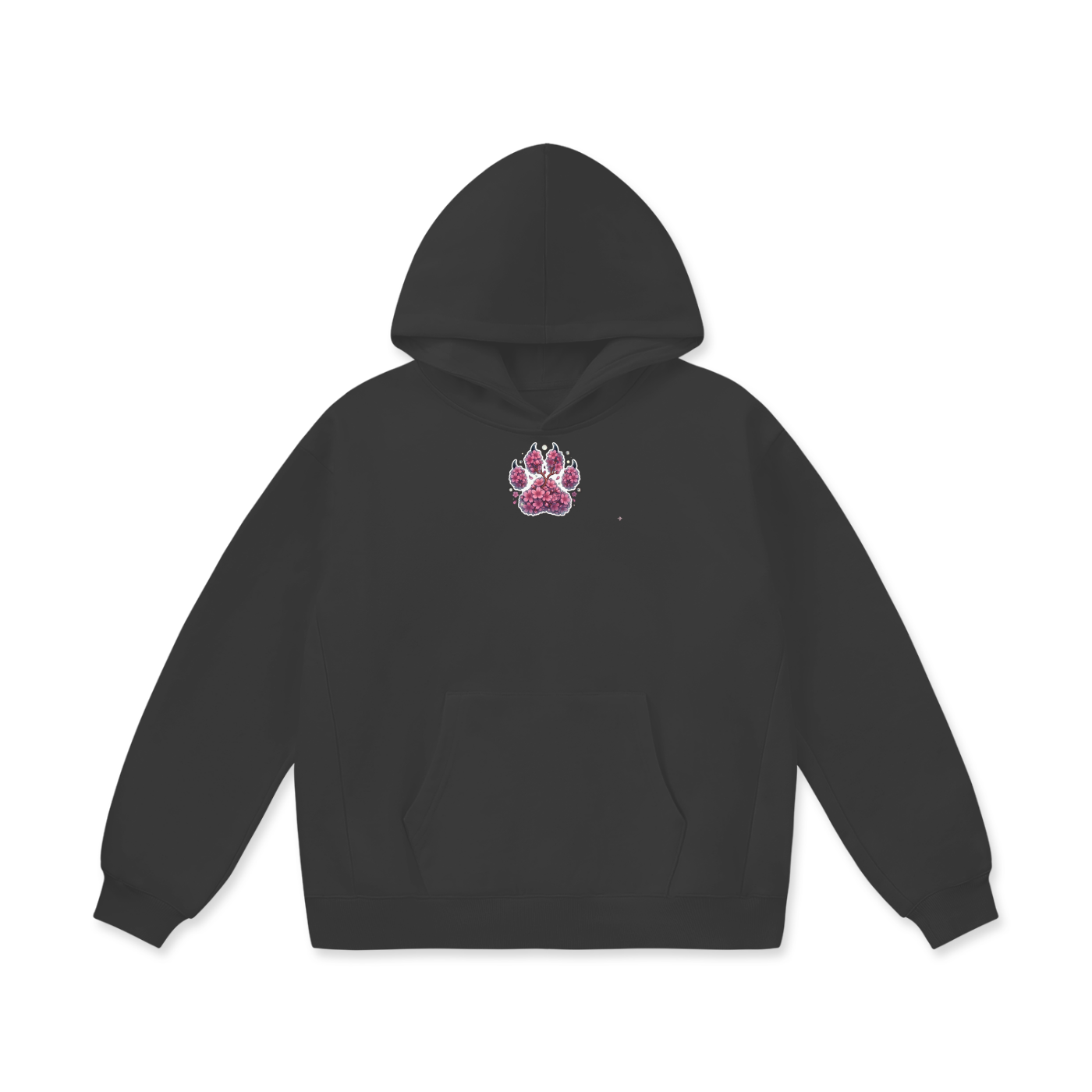 SP. Panda Geisha Girl 2 Oversize Heavyweight Fleece Hoodie