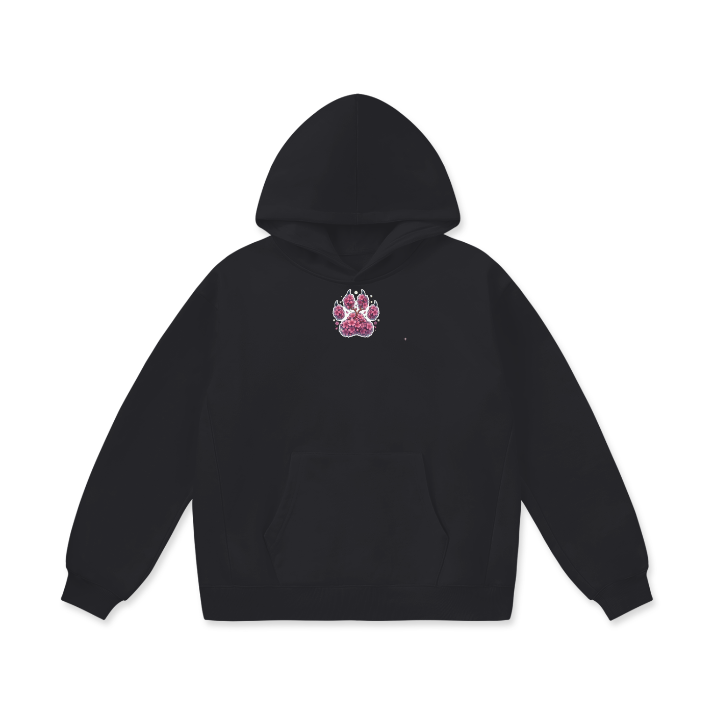 SP. Panda Geisha Girl 2 Oversize Heavyweight Fleece Hoodie