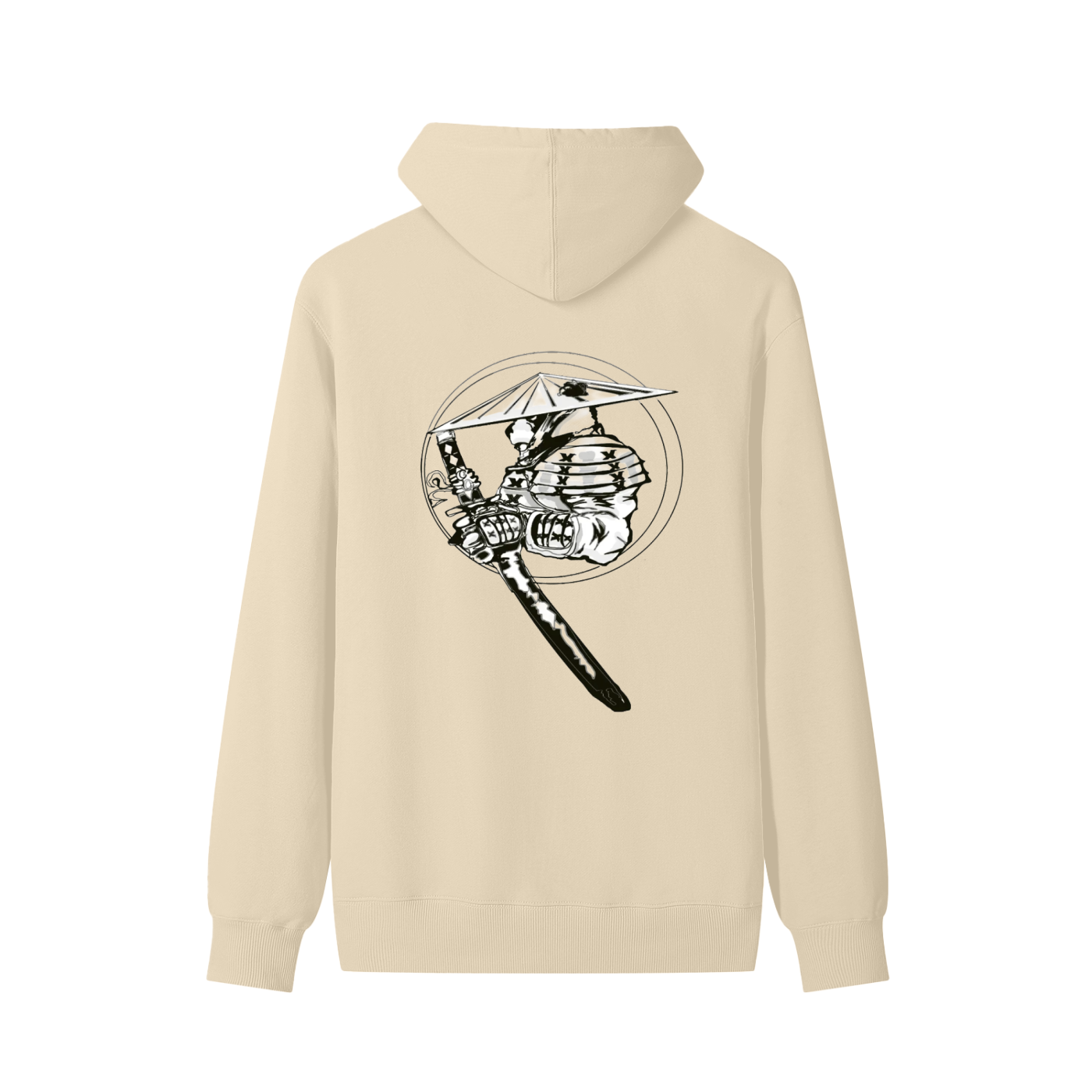 BW Samurai Panda Classic Unisex Cotton Hoodie