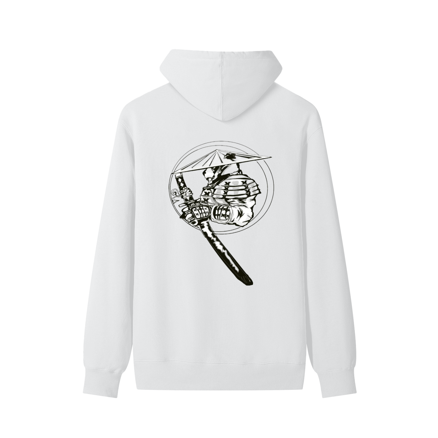 BW Samurai Panda Classic Unisex Cotton Hoodie
